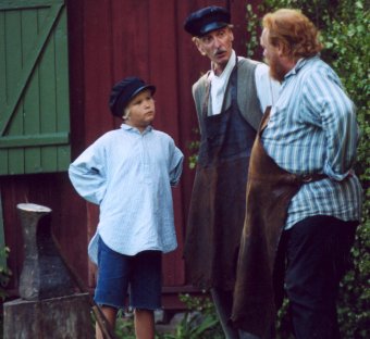 "Smedscen" Rasmus Ludvigsson, Bernt Jonsson och Bo Litonius